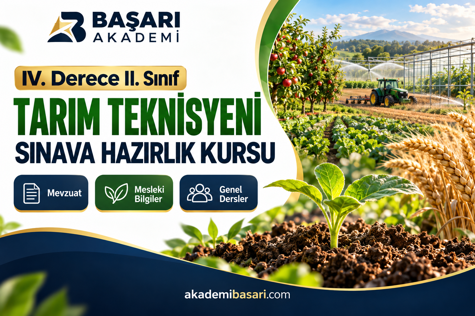 IV. Derece II. Sınıf Tarım Teknisyeni