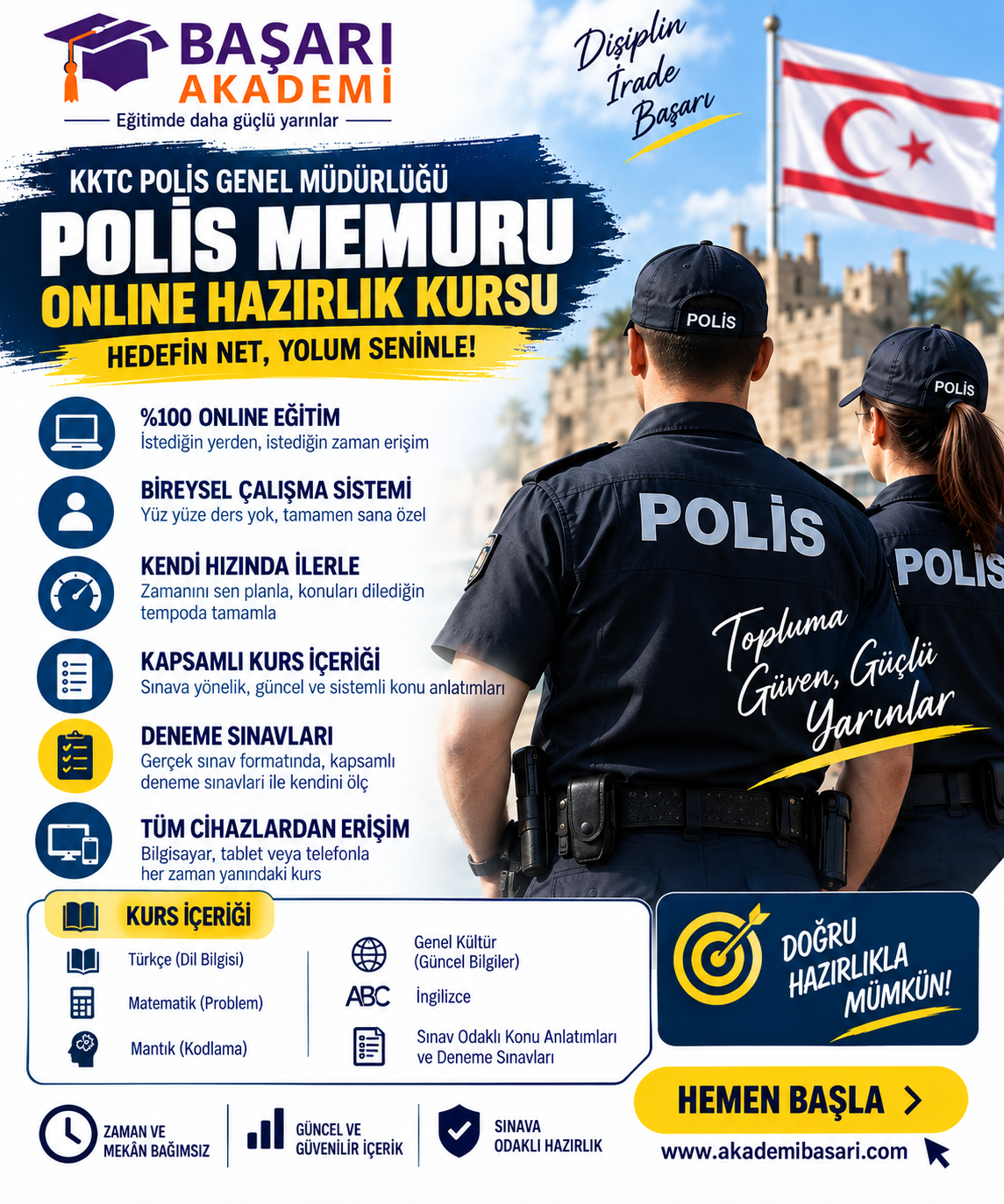 KKTC POLİS MEMURU HAZIRLIK KURSU